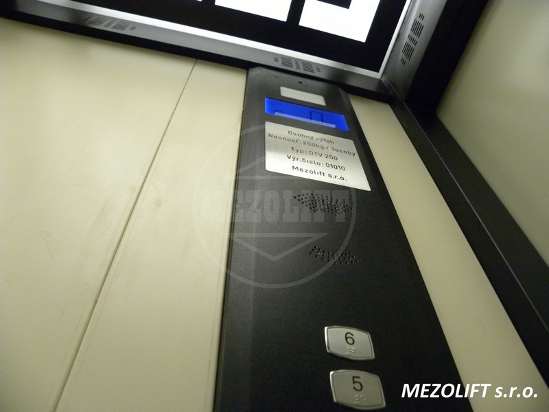 Osobný výťah — realizácia MEZOLIFT